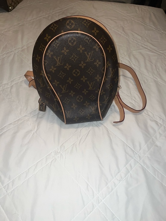 Louis Vuitton Monogram Backpack with Tan Trim main image 2